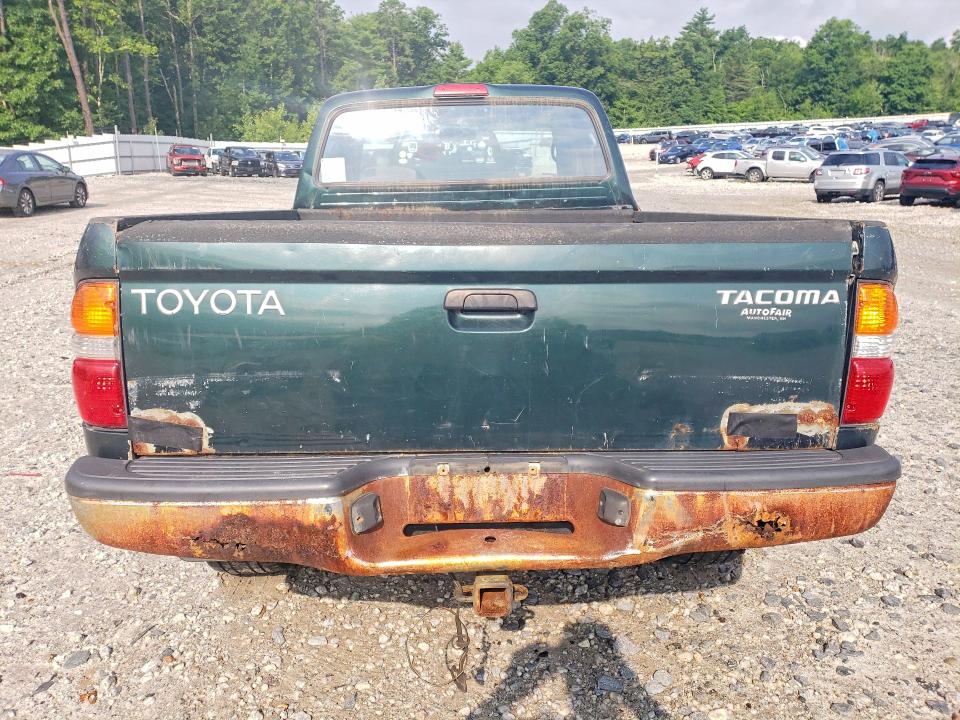 2001 Toyota Tacoma VIN 5TEWM72N81Z834809 COPART salvage auction — MECHANICAL, Ma - Certificate Of Title, sold $450 on 2026-07-29 (photo 6)