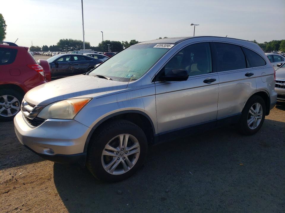 2010 Honda Cr-v VIN JHLRE4H57AC003612 COPART salvage auction — REAR END, PA - CERT OF TITLE (P), sold $2,800 on 2026-07-23 (photo 1)