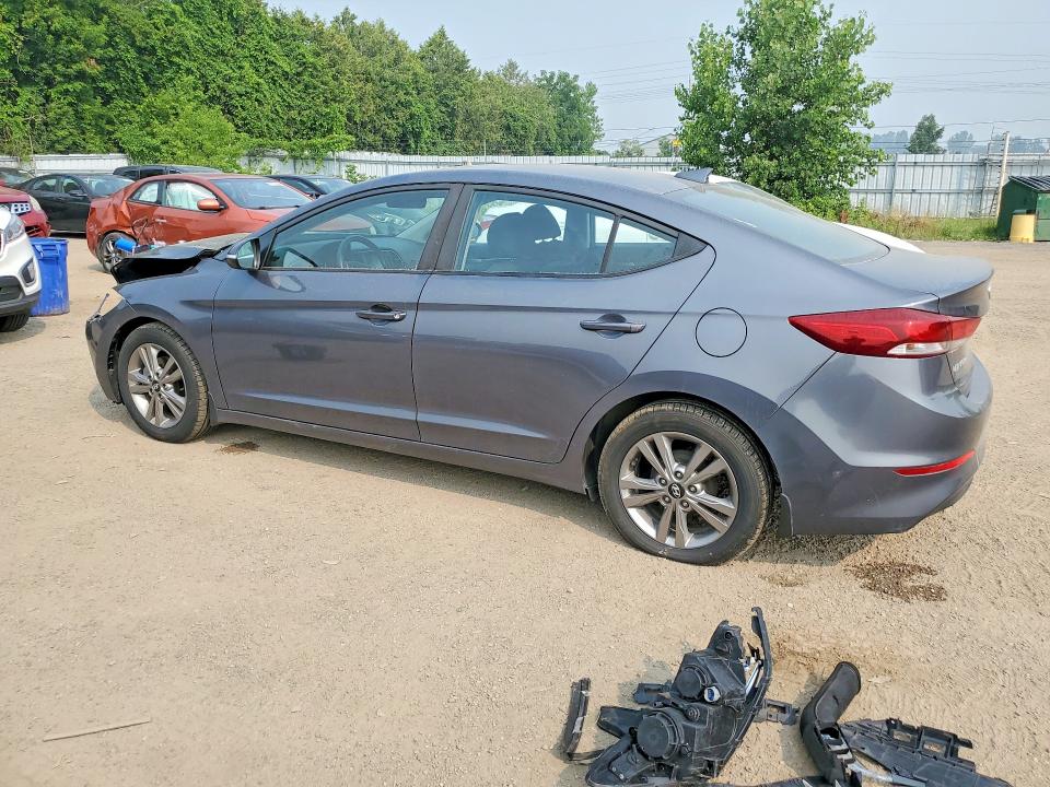 2018 Hyundai Elantra VIN KMHD84LF1JU683480 COPART salvage auction — MECHANICAL, On - Permit Salvage, sold $425 on 2026-07-30 (photo 2)