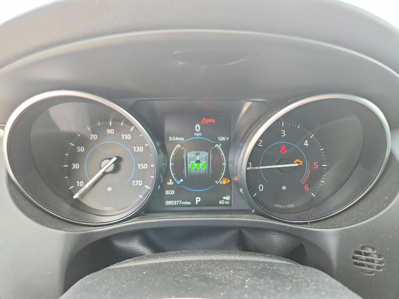 2018 Jaguar F-pace VIN SADCK2FN4JA238830 COPART salvage auction — FRONT END, Fl - Certificate Of Title, sold $6,700 on 2026-09-10 (photo 9)
