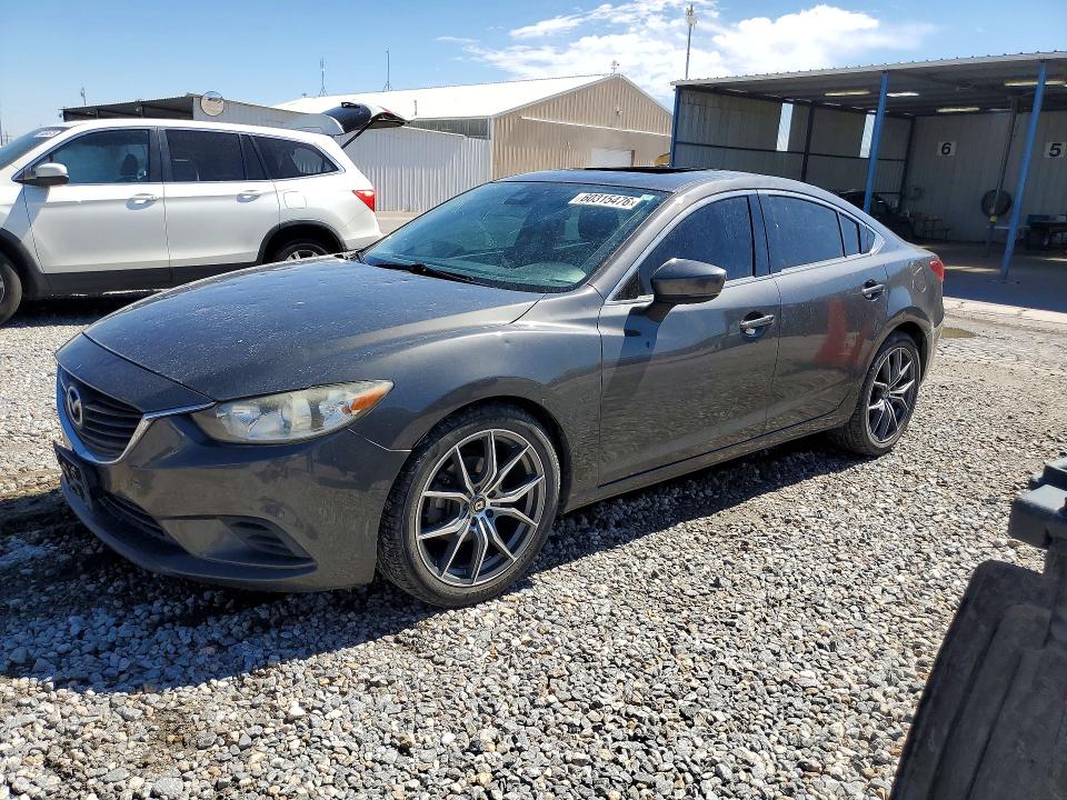 2017 Mazda 6 VIN JM1GL1V50H1122914 COPART salvage auction — HAIL, Co - Certificate Of Title, sold $2,900 on 2026-07-28 (photo 1)