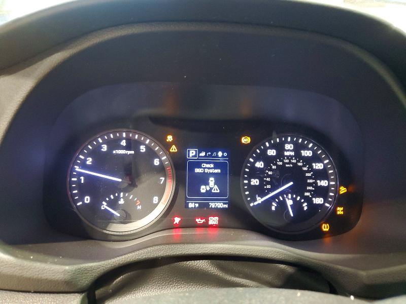 2017 Hyundai Tucson VIN KM8J3CA25HU436257 COPART salvage auction — FRONT END, Ny - Mv-907A Salvage Certificate, sold $1,600 on 2026-07-20 (photo 9)