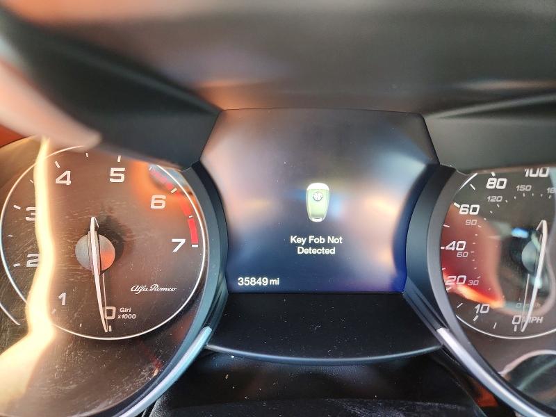 2022 Alfa romeo Giulia VIN ZARFANBN3N7665573 COPART salvage auction — FRONT END, Me - Cert Of Title-Salvage Collisio, sold $150 on 2026-09-02 (photo 9)