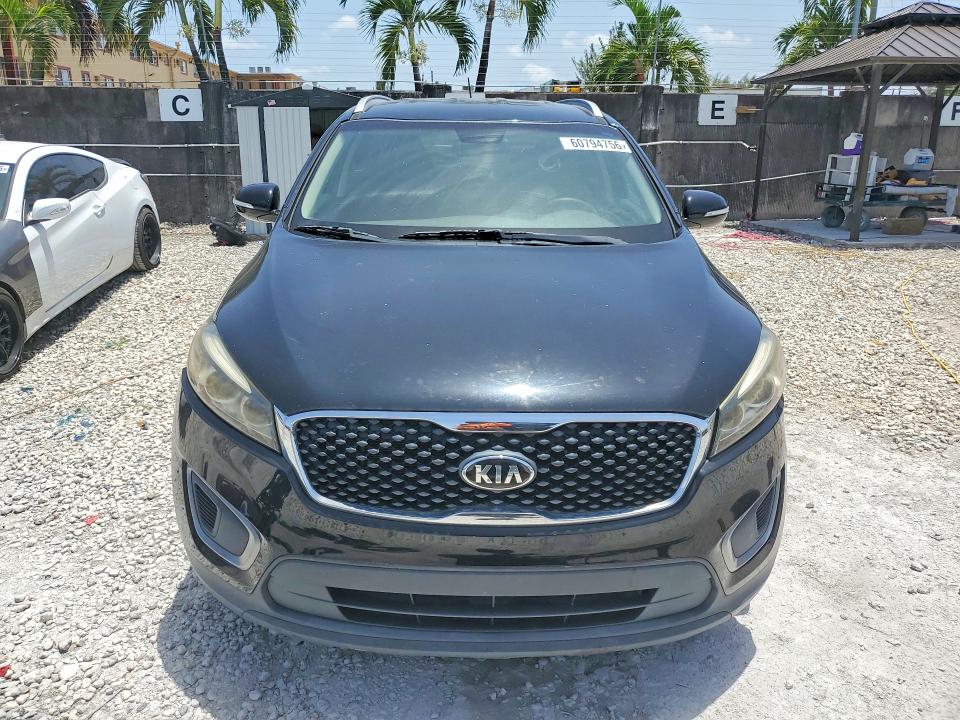2017 Kia Sorento VIN 5XYPG4A36HG195697 COPART salvage auction — FRONT END, Fl - Certificate Of Title, sold $1,850 on 2026-07-31 (photo 5)