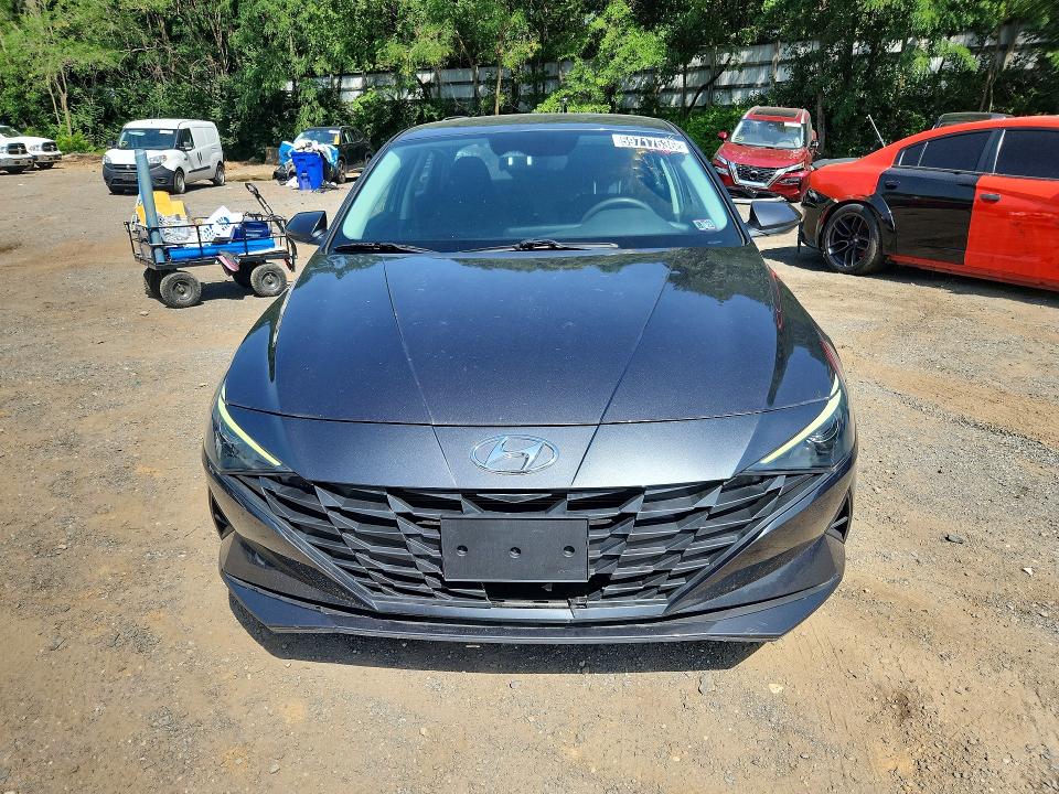 2021 Hyundai Elantra VIN 5NPLL4AG7MH050698 COPART salvage auction — REAR END, Pa - Cert Of Title, sold $6,600 on 2026-07-20 (photo 5)