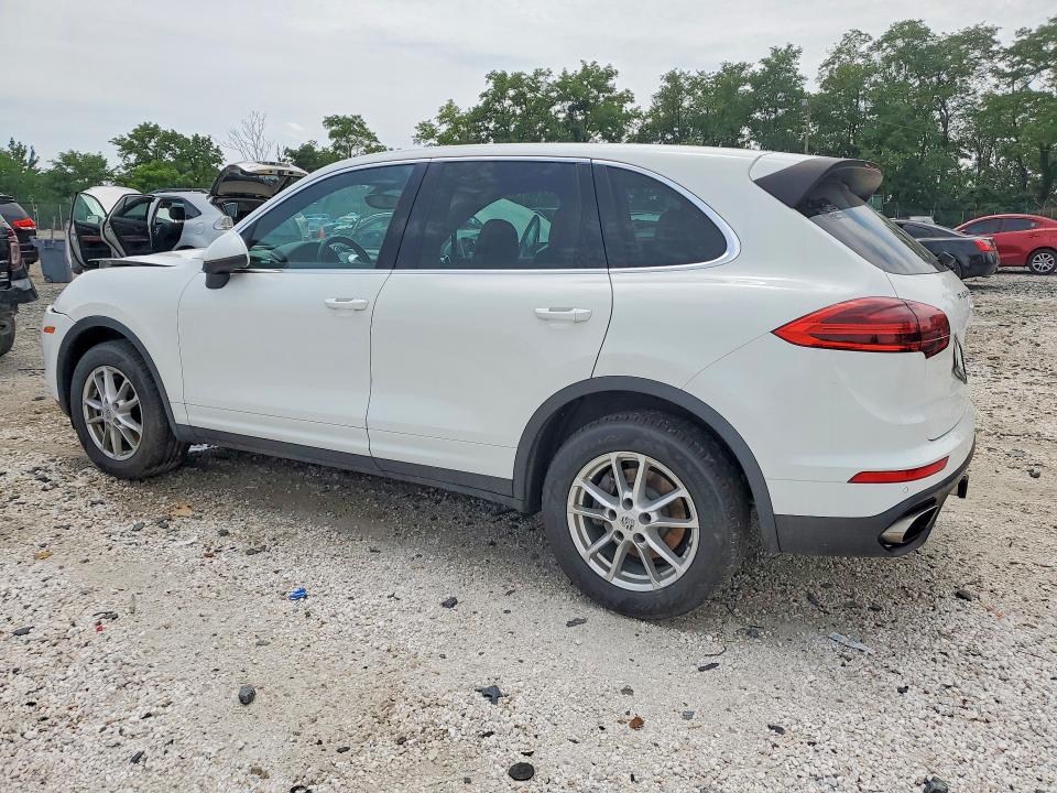 2016 Porsche Cayenne VIN WP1AA2A27GLA05264 COPART salvage auction — FRONT END, Pa - Certificate Of Salvage, sold $3,550 on 2026-08-11 (photo 2)