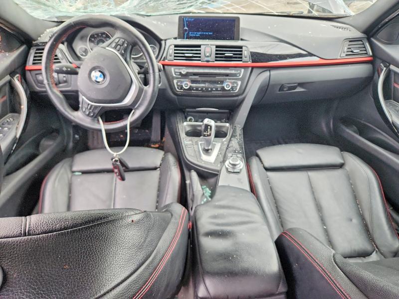 2013 BMW 3er VIN WBA3B3C53DF532620 COPART salvage auction — ROOF, Va - Certificate Of Title, sold $1,050 on 2026-07-22 (photo 8)