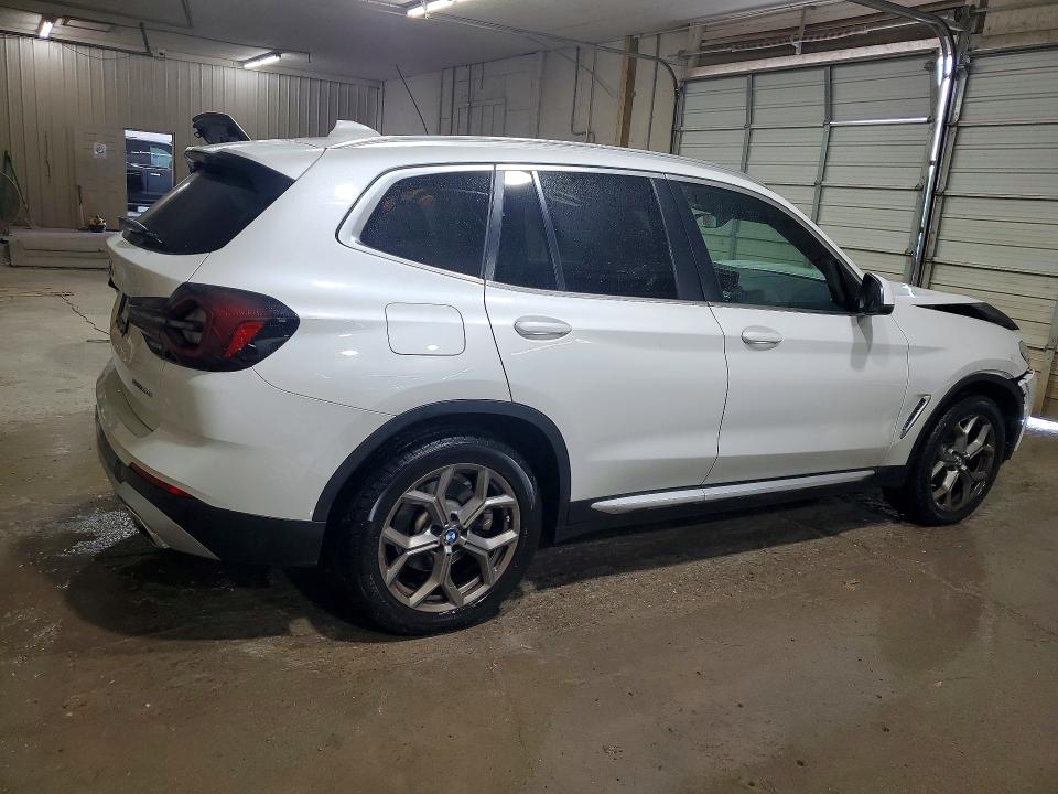 2024 BMW X3 VIN 5UX43DP08R9W64737 COPART salvage auction — FRONT END, Tn - Salvage Certificate, sold $9,400 on 2026-07-24 (photo 3)