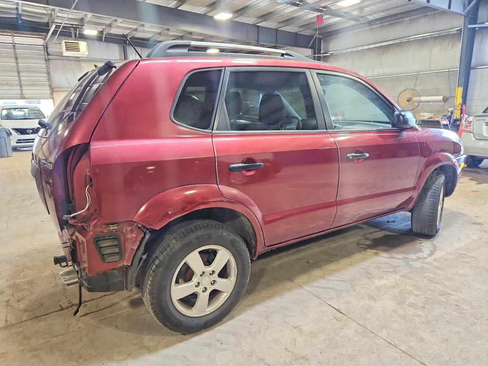 2005 Hyundai Tucson VIN KM8JM12B85U084688 COPART salvage auction — REAR END, PA - CERTIFICATE OF SALVAGE, sold $475 on 2026-07-27 (photo 3)