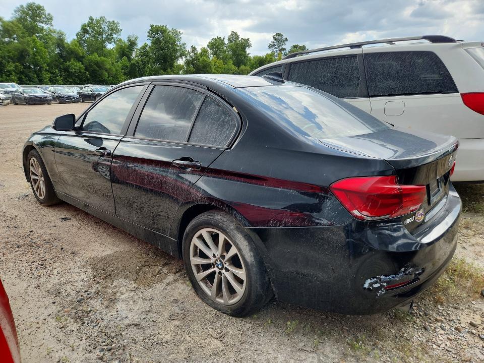 2017 BMW 3er VIN WBA8E1G58HNU13050 COPART salvage auction — SIDE, Tx - Certificate Of Title, sold $1,500 on 2026-07-28 (photo 2)