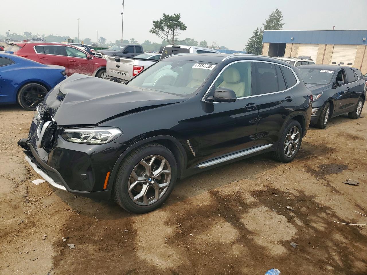 2023 BMW X3 VIN 5UX53DP08P9N63344 — COPART salvage auction photo