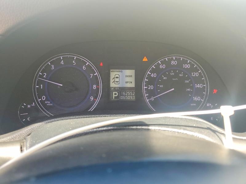 2011 Infiniti G25 VIN JN1DV6AR8BM650633 COPART salvage auction — WATER/FLOOD, OH - CERT OF TITLE-SALVAGE FLOOD, sold $375 on 2026-07-10 (photo 9)