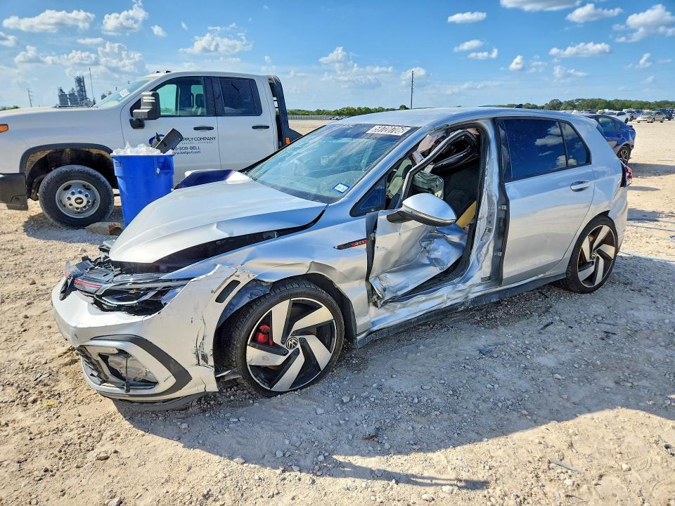 2022 Volkswagen Gti VIN WVWH87CD4NW158719 COPART salvage auction — FRONT END, Tx - Certificate Of Title, sold $975 on 2026-08-11 (photo 1)
