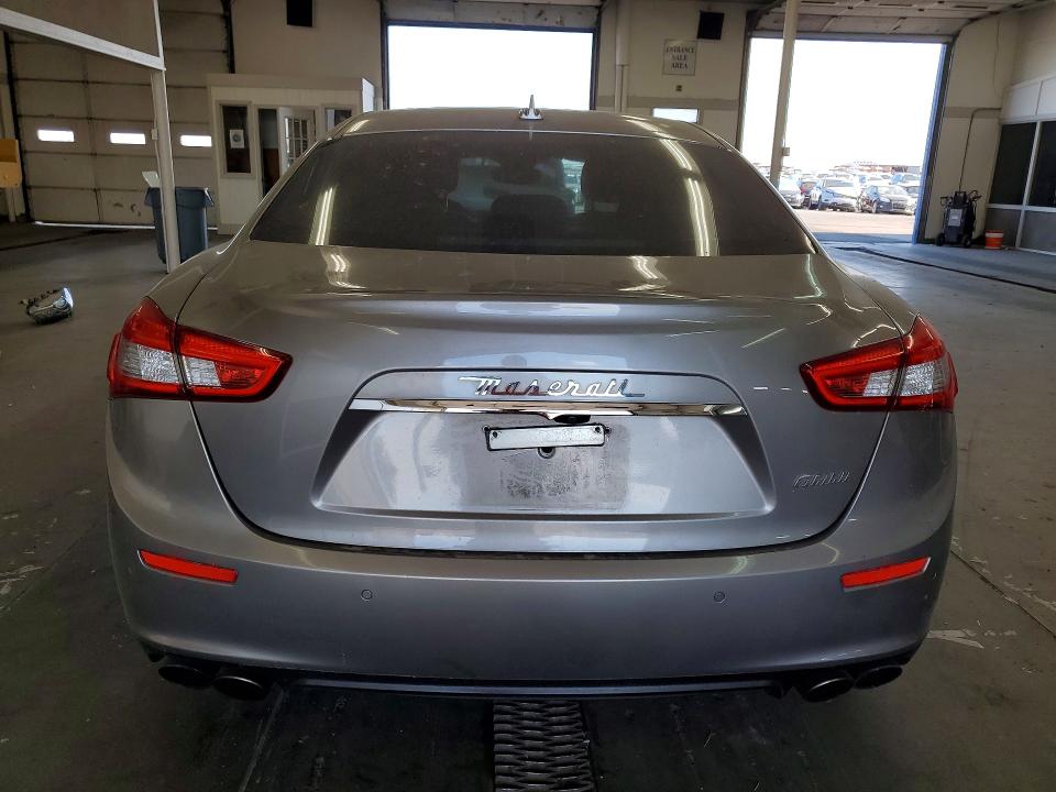2017 Maserati Ghibli VIN ZAM57XSAXH1238309 COPART salvage auction — FRONT END, Wa - Bill Of Sale, sold $3,200 on 2026-08-21 (photo 6)