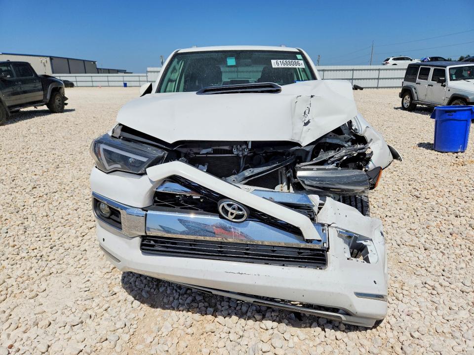 2018 Toyota 4runner VIN JTEZU5JR1J5179784 COPART salvage auction — FRONT END, Tx - Salvage Vehicle Title, sold $90 on 2026-07-30 (photo 5)