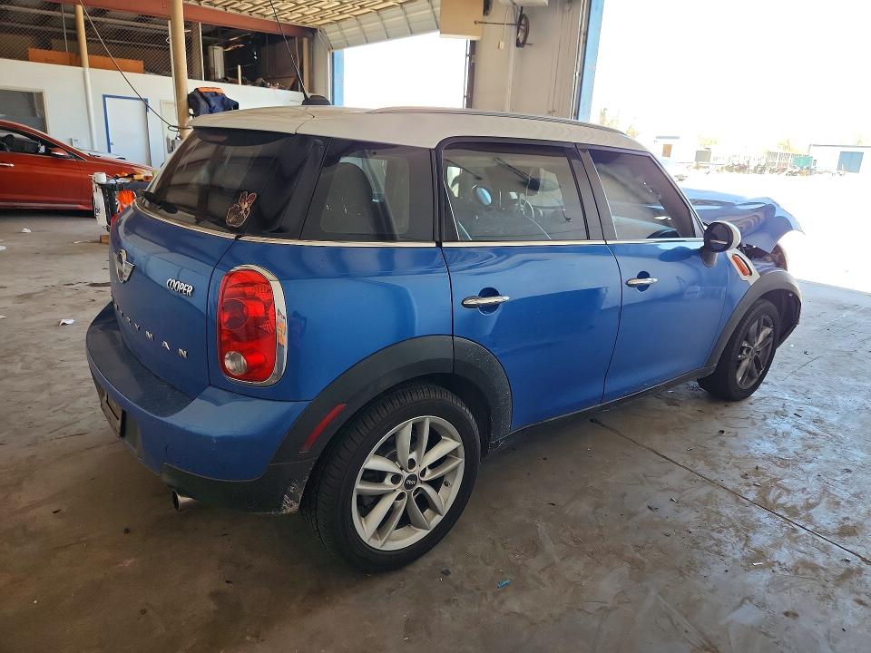 2014 Mini Cooper VIN WMWZB3C58EWR36654 COPART salvage auction — FRONT END, Tx - Salvage Vehicle Title, sold $450 on 2026-09-27 (photo 3)