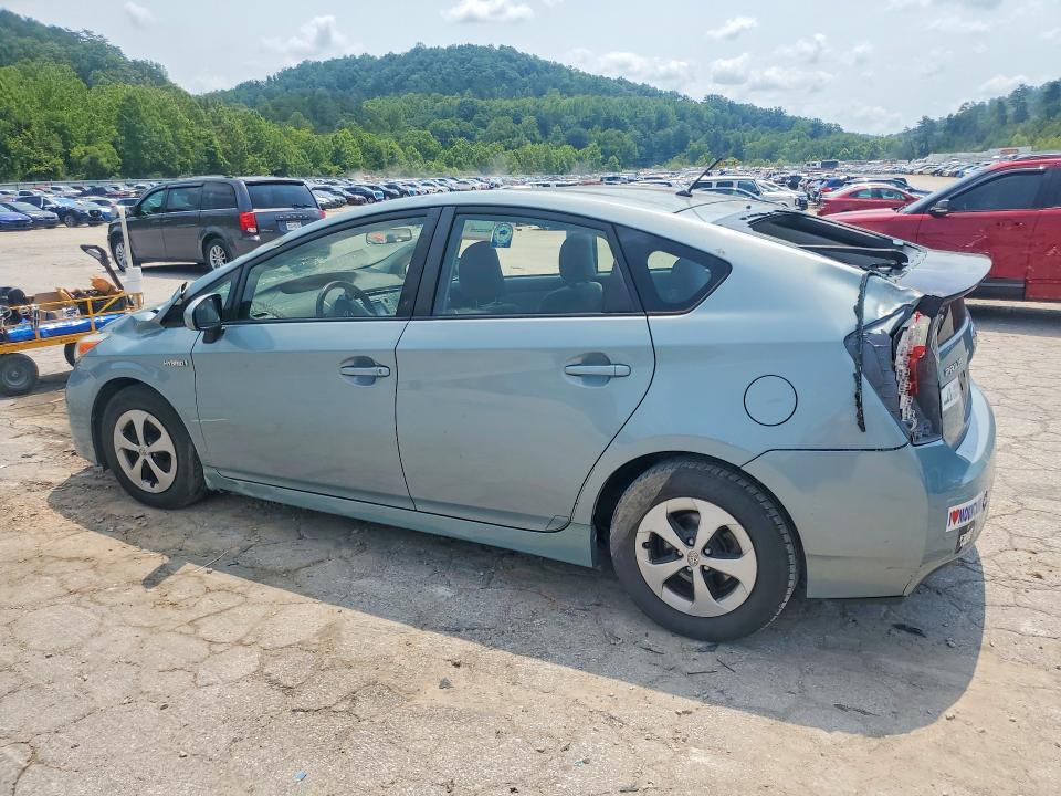 2015 Toyota Prius VIN JTDKN3DU7F1942848 COPART salvage auction — FRONT END, Wv - Salvage Certificate, sold $175 on 2026-07-23 (photo 2)