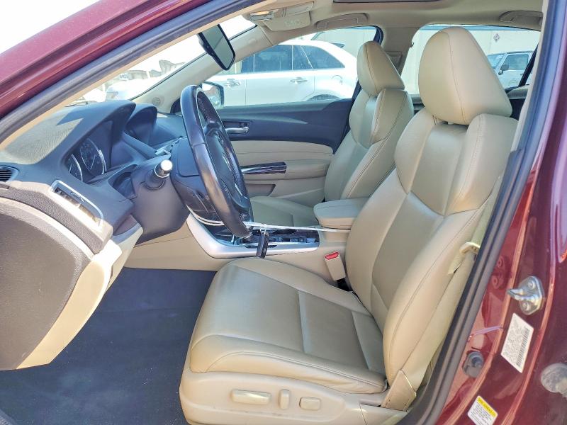 2016 Acura Tlx VIN 19UUB1F30GA007846 COPART salvage auction — FRONT END, Tx - Salvage Vehicle Title, sold $2,350 on 2026-07-31 (photo 7)