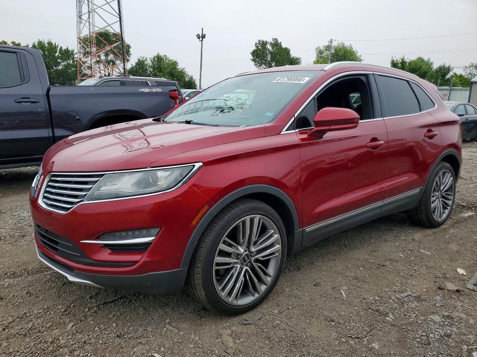 2016 Lincoln Mkc VIN 5LMTJ3DH1GUJ15746 COPART salvage auction — WATER/FLOOD, In - Cert Of Title-Salvage Flood, sold $400 on 2026-08-31 (photo 1)