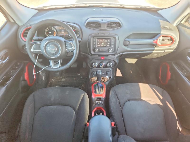 2017 Jeep Renegade VIN ZACCJBCB2HPF09869 COPART salvage auction — REAR END, Il - Salvage Certificate, sold $2,000 on 2026-08-18 (photo 8)