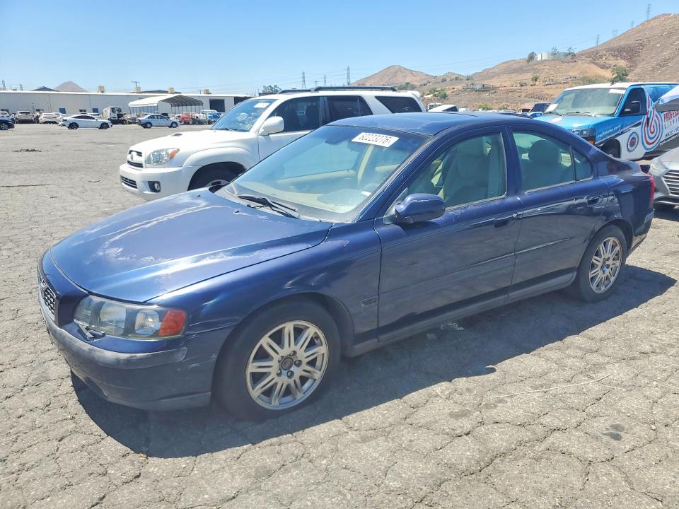 2003 Volvo S60 VIN YV1RS64A132264385 COPART salvage auction — MINOR DENT/SCRATCHES, Ca - Dis/Dlr/Exp Only Clean Title, sold $250 on 2026-07-13 (photo 1)