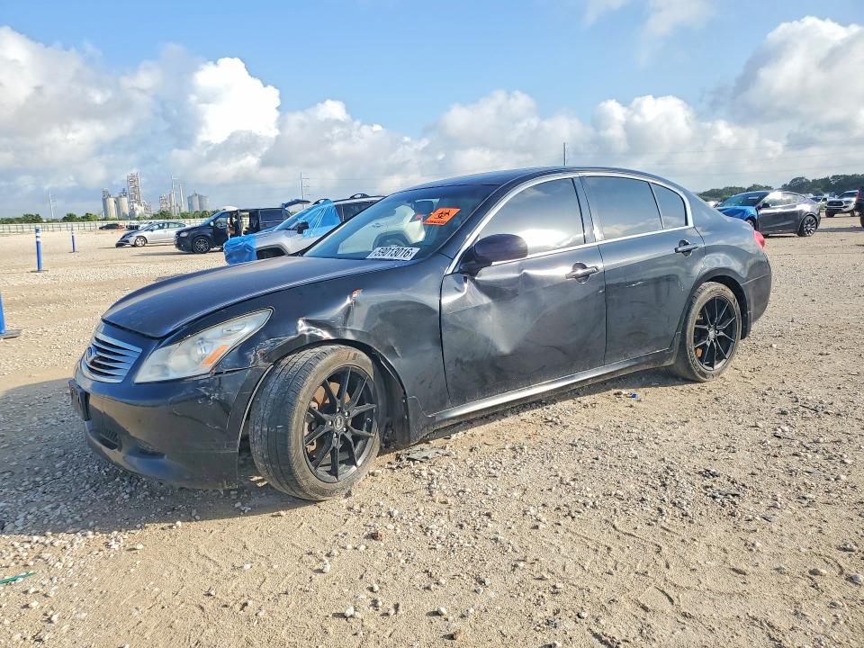 2008 Infiniti G35 VIN JNKBV61E48M227752 COPART salvage auction — SIDE, Tx - Certificate Of Title, sold $400 on 2026-07-09 (photo 1)
