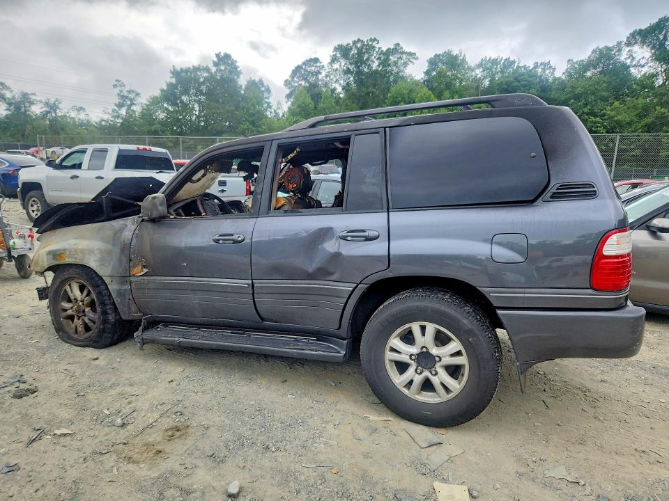 2005 Lexus Lx 470 VIN JTJHT00W353554635 COPART salvage auction — BURN, MD - CERT OF SALVAGE > 75% DAMAGE (P), sold $400 on 2026-07-14 (photo 2)