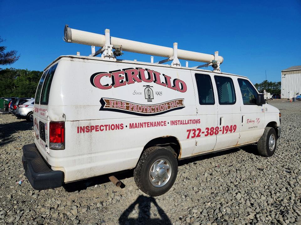 2014 Ford Econoline VIN 1FTSS3EL8EDB01908 COPART salvage auction — MECHANICAL, Nj - Certificate Of Title, sold $200 on 2026-08-03 (photo 3)
