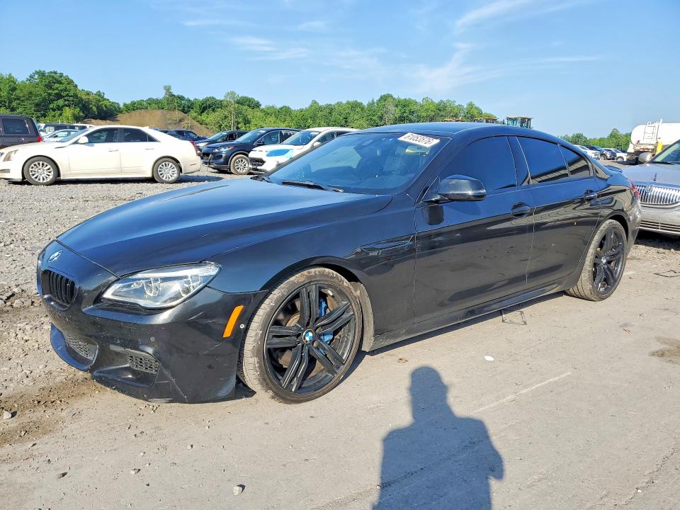 2018 BMW 6er VIN WBA6D6C50JG388877 — COPART salvage auction photo