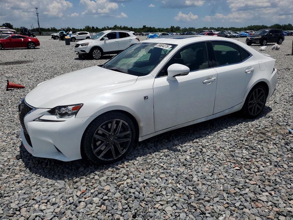 2016 Lexus Is VIN JTHBE1D23G5025353 COPART salvage auction — REAR END, Fl - Cert Of Title Slvg Rebuildable, sold $12,200 on 2026-07-14 (photo 1)