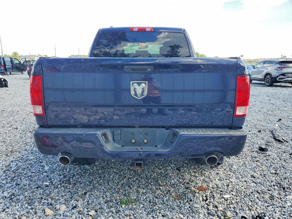 2015 Ram 1500 VIN 1C6RR6KT0FS535941 COPART salvage auction — FRONT END, Fl - Certificate Of Title (P), sold $1,300 on 2026-07-31 (photo 6)