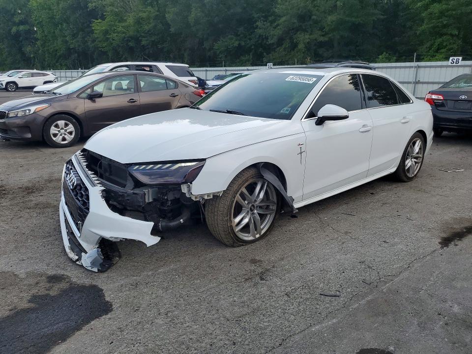 2024 Audi A4 VIN WAUEAAF44RA052464 — COPART salvage auction photo