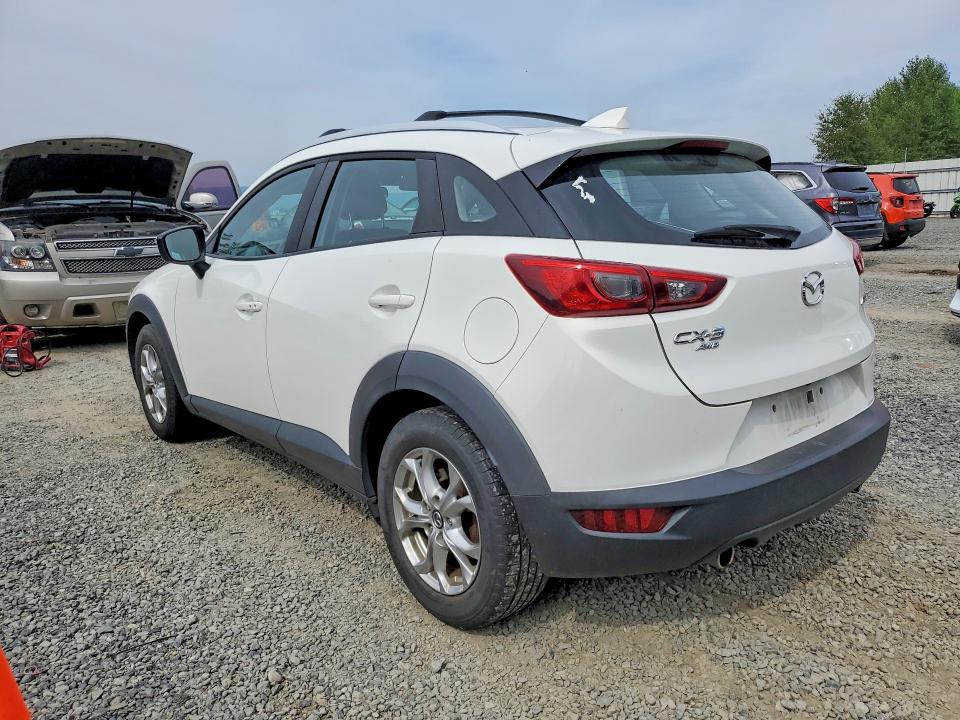 2016 Mazda Cx-3 VIN JM1DKBC73G0121616 COPART salvage auction — FRONT END, WA - BILL OF SALE, sold $1,450 on 2026-07-27 (photo 2)
