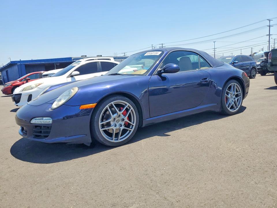 2009 Porsche 911 VIN WP0CB29999S756304 COPART salvage auction — MINOR DENT/SCRATCHES, CA - CERT OF TITLE-SALVAGED (P), sold $27,500 on 2026-07-27 (photo 1)