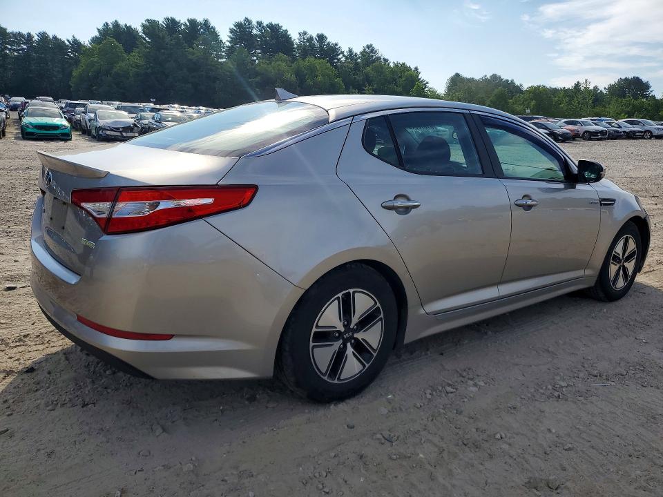 2013 Kia Optima VIN KNAGM4AD3D5060842 COPART salvage auction — FRONT END, Ma - Certificate Of Title (P), sold $725 on 2026-07-27 (photo 3)