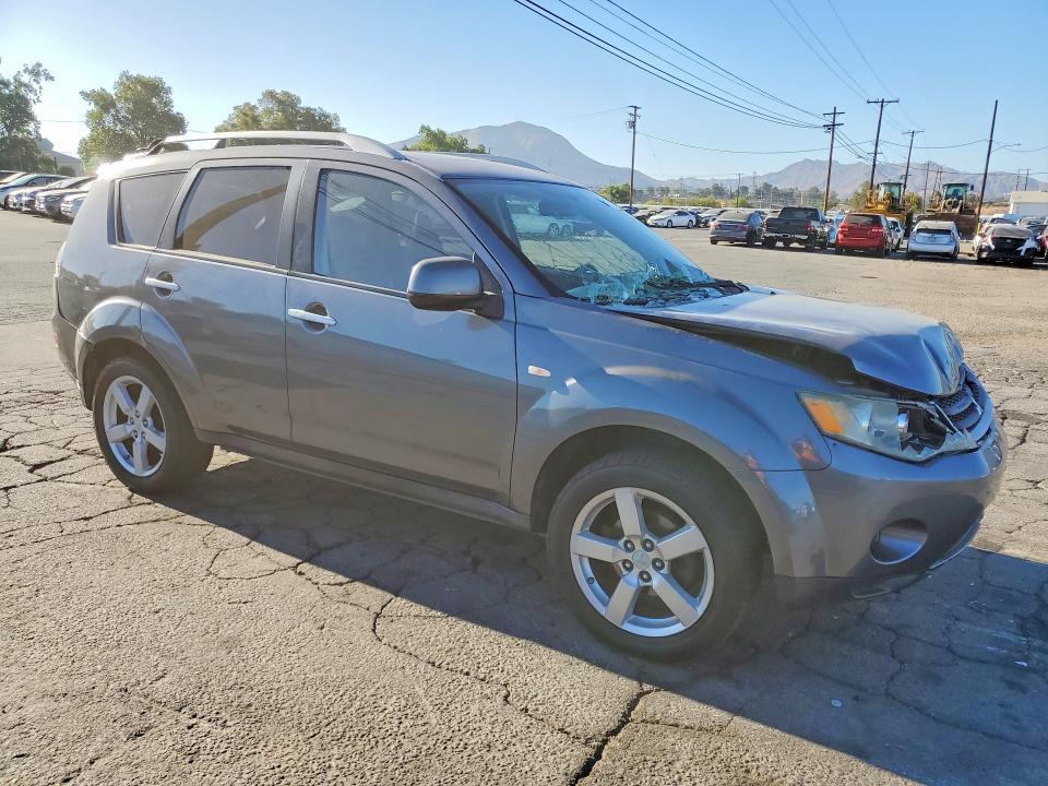 2007 Mitsubishi Outlander VIN JA4MS41X37Z005739 COPART salvage auction — FRONT END, Ca - Salvage Certificate, sold $150 on 2026-07-16 (photo 4)