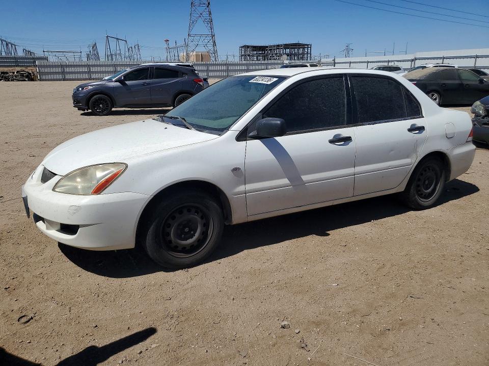 2005 Mitsubishi Lancer VIN JA3AJ26EX5U006239 COPART salvage auction — UNDERCARRIAGE, CA - SALVAGE CERTIFICATE, sold $250 on 2026-08-03 (photo 1)