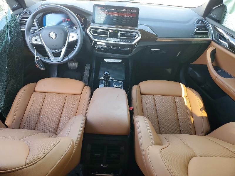 2024 BMW X3 VIN 5UX43DP00R9V22558 COPART salvage auction — ROLLOVER, Tx - Salvage Vehicle Title, sold $7,000 on 2026-07-13 (photo 8)