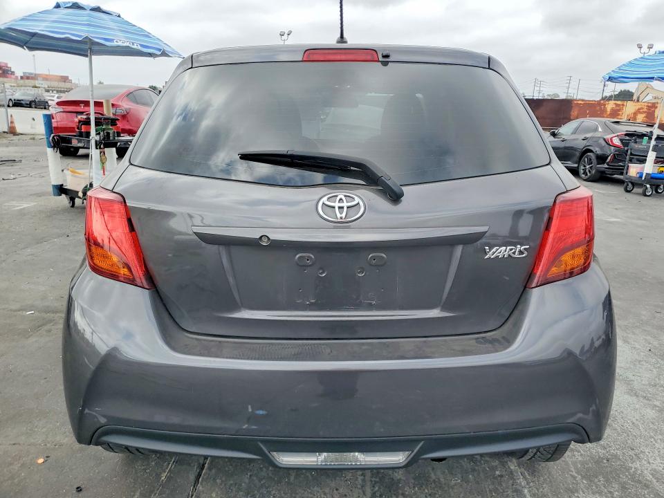 2017 Toyota Yaris VIN VNKKTUD32HA077803 COPART salvage auction — FRONT END, CA - SALVAGE CERTIFICATE, sold $1,650 on 2026-07-29 (photo 6)