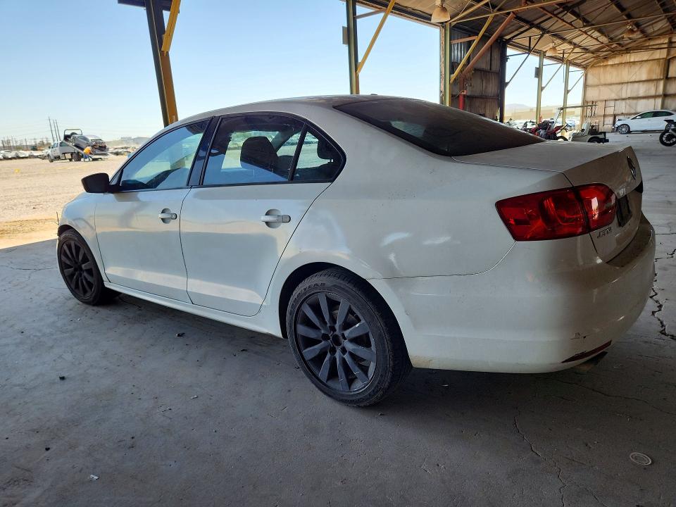 2011 Volkswagen Jetta VIN 3VW1K7AJ9BM373064 COPART salvage auction — FRONT END, Az - Certificate Of Title, sold $425 on 2026-07-29 (photo 2)