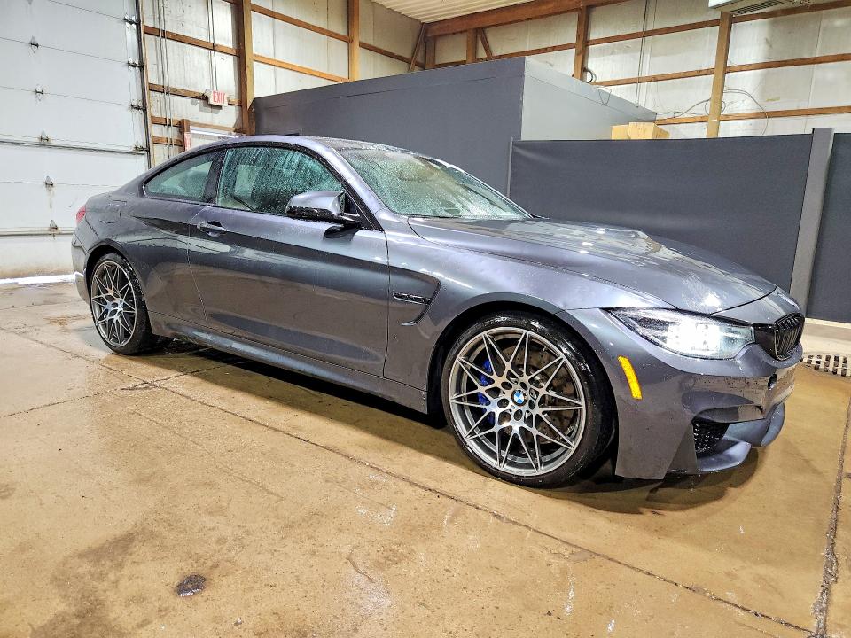 2018 BMW M4 VIN WBS4Y9C52JAC88150 COPART salvage auction — HAIL, Oh - Cert Of Title-Salvage, sold $16,000 on 2026-07-30 (photo 4)