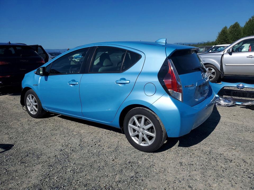 2015 Toyota Prius VIN JTDKDTB37F1087324 COPART salvage auction — FRONT END, Wa - Bill Of Sale, sold $5,500 on 2026-07-20 (photo 2)