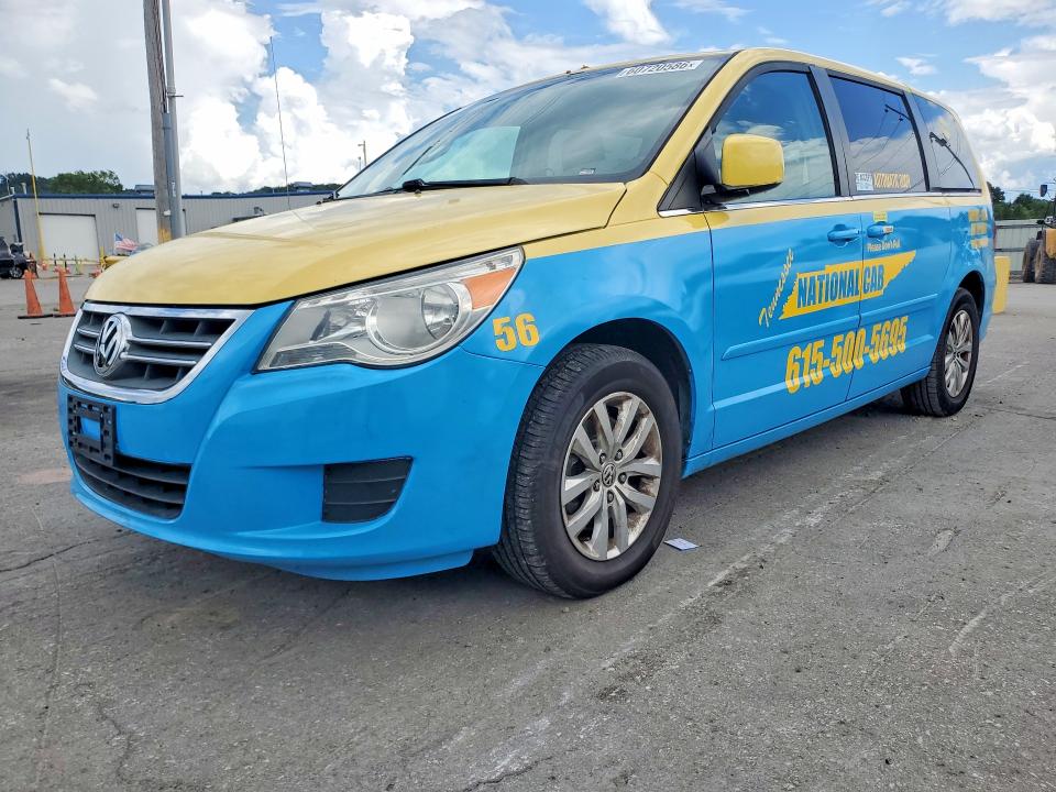 2013 Volkswagen Routan VIN 2C4RVABG4DR725153 COPART salvage auction — MECHANICAL, Tn - Certificate Of Title, sold $350 on 2026-07-29 (photo 1)