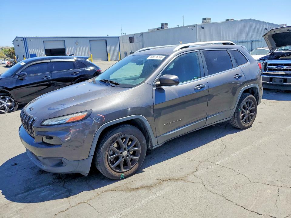 2016 Jeep Cherokee VIN 1C4PJLCB7GW274104 COPART salvage auction — SIDE, Ca - Salvage Certificate, sold $150 on 2026-07-24 (photo 1)