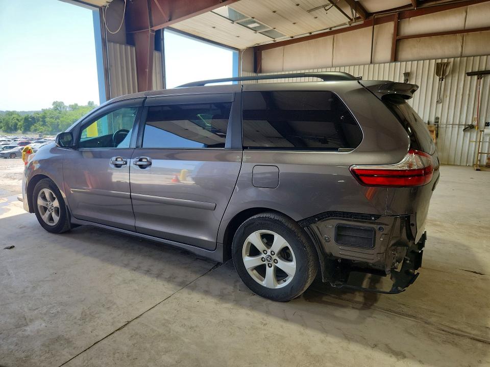 2019 Toyota Sienna VIN 5TDKZ3DC0KS969110 COPART salvage auction — REAR END, Oh - Cert Of Title-Salvage, sold $4,600 on 2026-07-24 (photo 2)