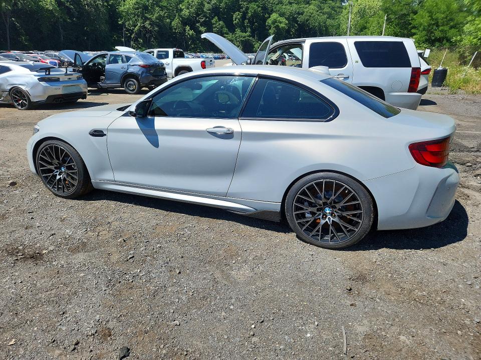 2020 BMW M2 VIN WBS2U7C06L7E15672 COPART salvage auction — SIDE, Il - Salvage Certificate, sold $9,000 on 2026-07-28 (photo 2)