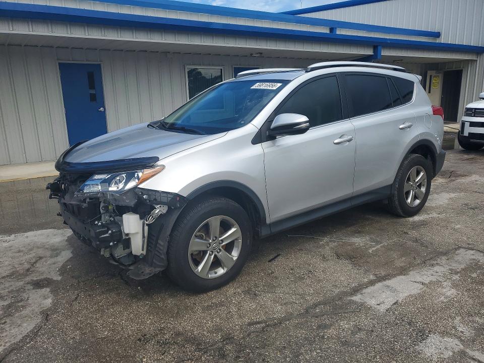 2015 Toyota VIN JTMWFREV2FD054855 COPART salvage auction — FRONT END, Fl - Certificate Of Destruction, sold $3,350 on 2026-07-22 (photo 1)