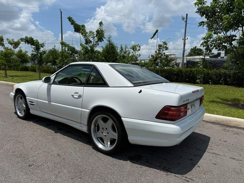 2001 Mercedes-benz Sl-class VIN WDBFA68F71F198298 COPART salvage auction — NORMAL WEAR, FL - CERTIFICATE OF TITLE (P), sold $1,700 on 2026-07-29 (photo 3)