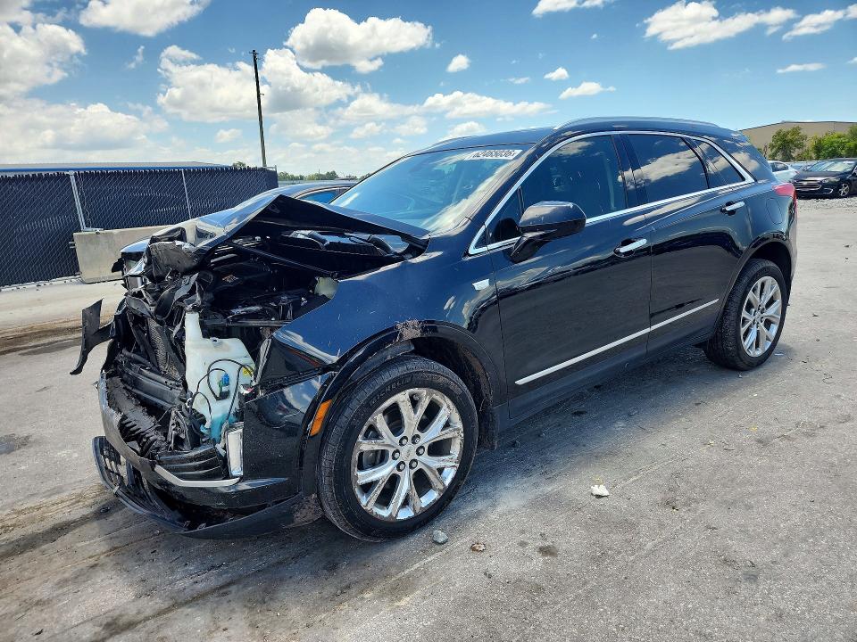 2019 Cadillac Xt5 VIN 1GYKNCRS5KZ200185 COPART salvage auction — FRONT END, Fl - Cert Of Title Slvg Rebuildable, sold $15 on 2026-07-30 (photo 1)