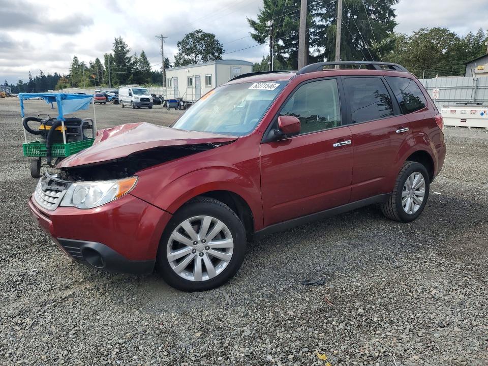 2012 Subaru Forester VIN JF2SHADC7CH443619 COPART salvage auction — FRONT END, Wa - Bill Of Sale, sold $275 on 2026-07-31 (photo 1)